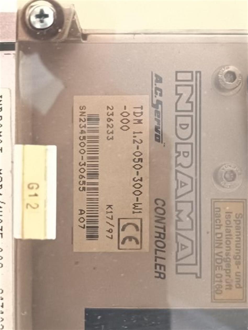 Indramat TDM1.2-050-300-W1-000 MOD1/1X035-002 TESTED & TOP ZUSTAND