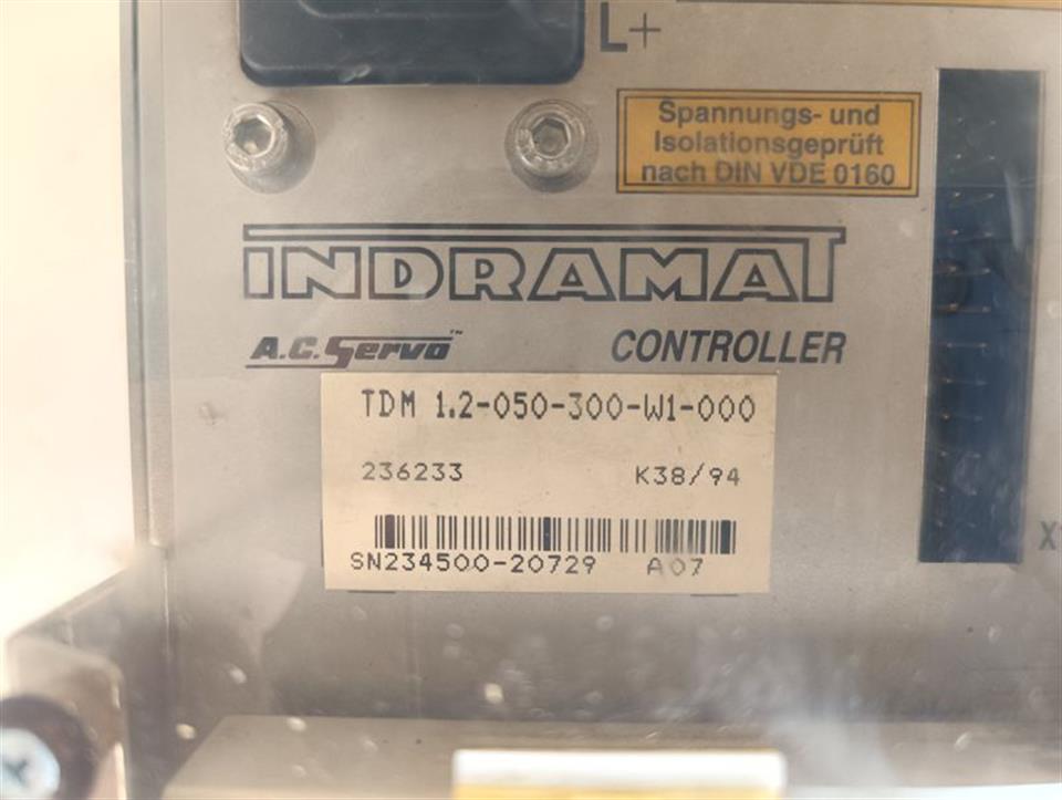 Indramat TDM1.2-050-300-W1-000 MOD1/1X118-002 TESTED & TOP ZUSTAND