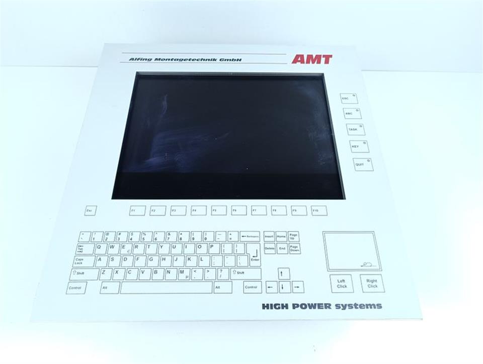 Janich & Klass Computertechnk AMT Bedientafel Master-PC M4 15" TESTED TOPZUSTAND