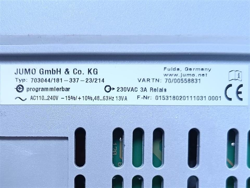 Jumo 703044/181-337-23/214  dTRON 304 Neu UNUSED