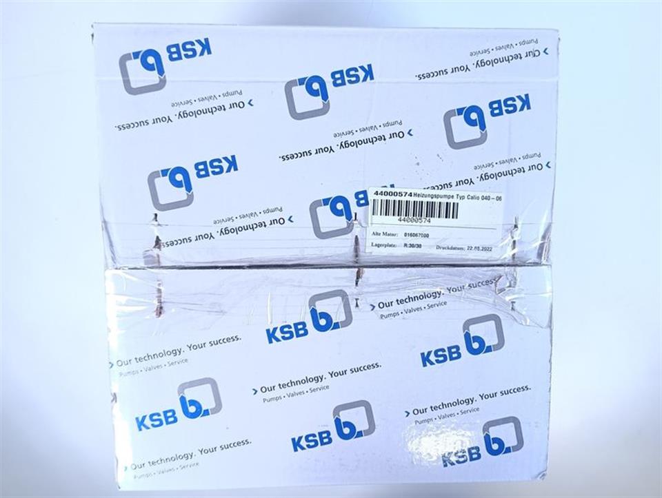 KSB Calio 040-060 Heizungsumwälzpumpe Mat. Nr.: 29134921 UNUSED & OVP
