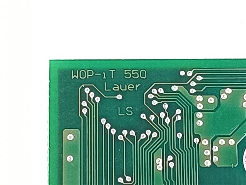 LAUER MPI Schnittstelle WOP 550 TOPZUSTAND
