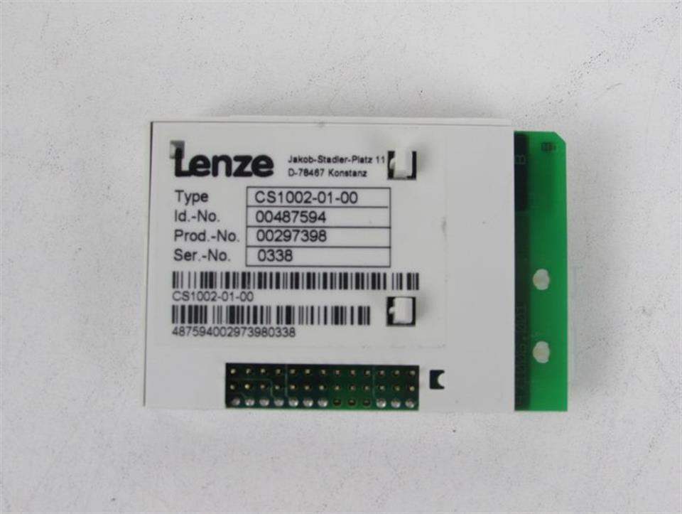 Lenze B-COM-10 CS1002-01-00 ID-No 00487594 NEUWERTIG