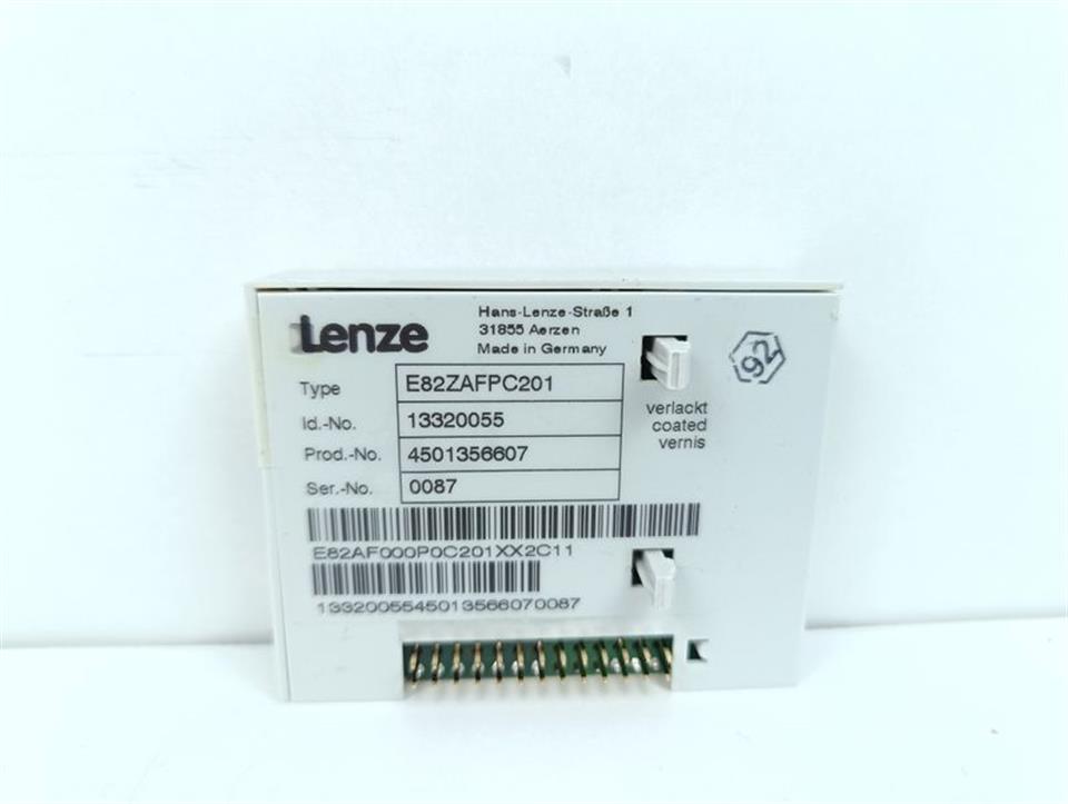 Lenze E82ZAFPC201 PROFIBUS-IO Modul ID.-No.13320055 NEUWERTIG