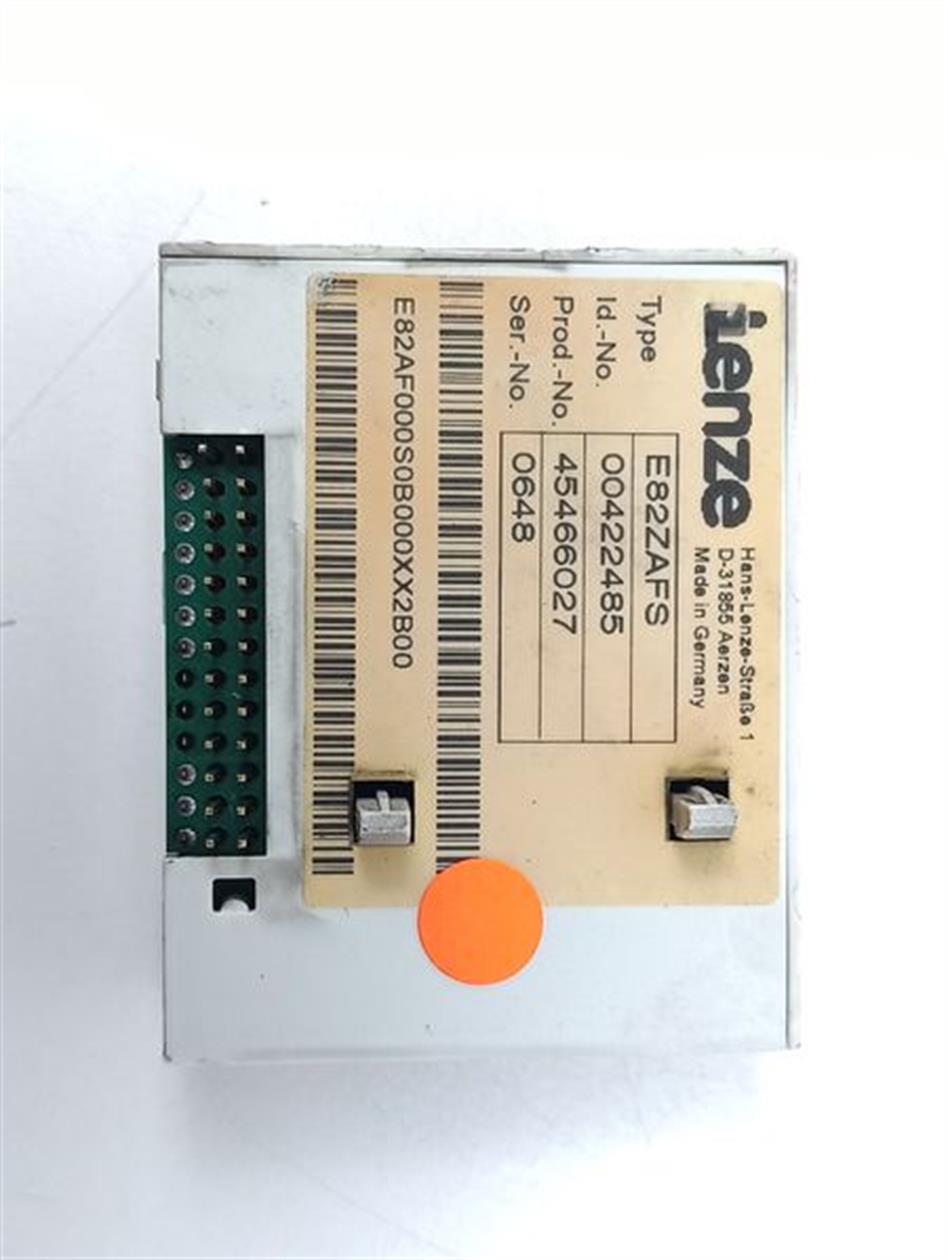 Lenze E82ZAFS Standard Funktionsmodul Id.No. 00422485 Gebraucht