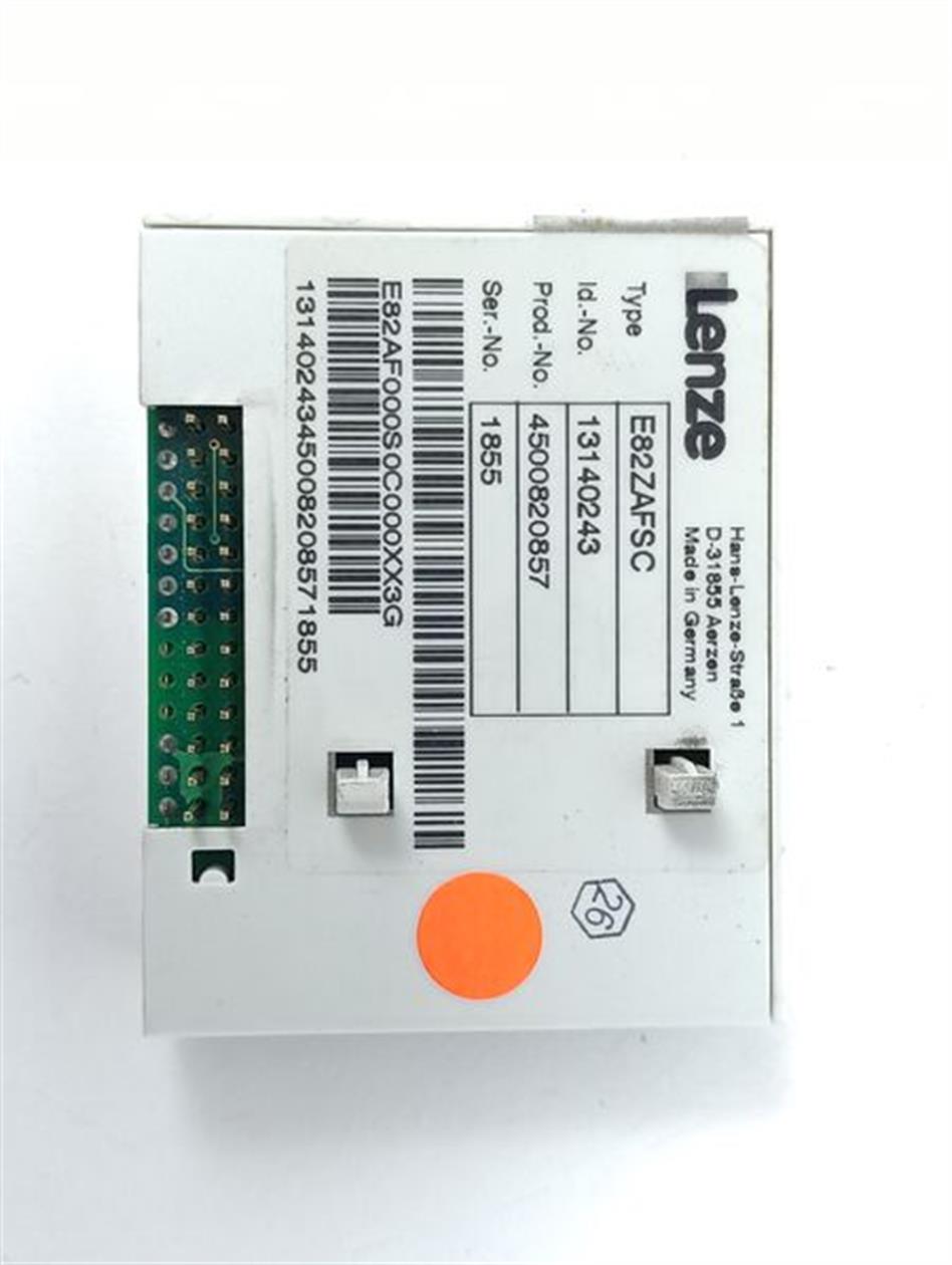 Lenze E82ZAFSC Standard Funktionsmodul Id.No. 13140243 Gebraucht