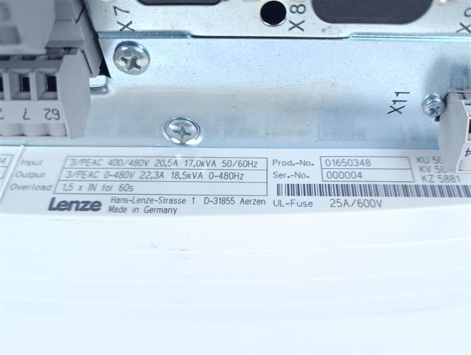 Lenze EVS9326-EPV004 33.9326PE.7B.70.V0004. ID-No.13180667 TESTED & TOP ZUSTAND