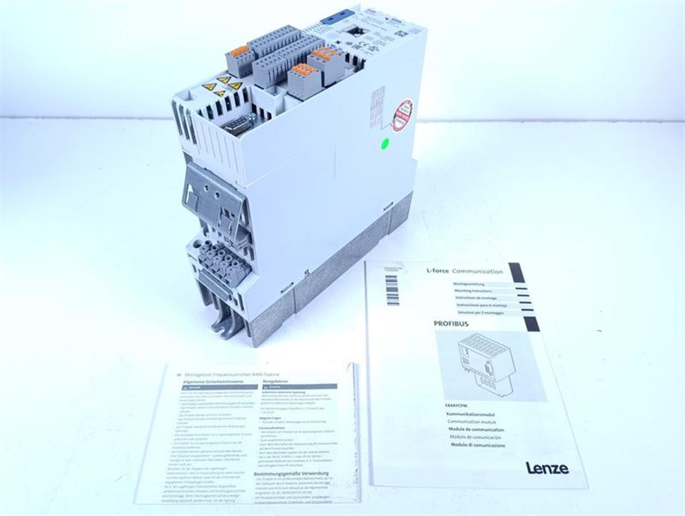 Lenze Inverter Drives 8400 E84AVTCE7512SX0 TopLine C UNUSED & OVP