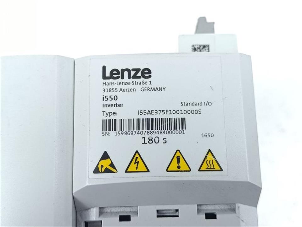 Lenze Inverter  I/O i550 I55AE375F10010000S 400V  TOPZUSTAND & TESTED