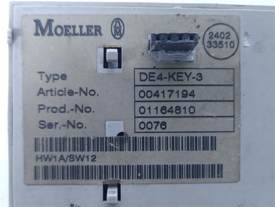 Lenze Moeller Klöckner EMZ8201BB DE4-KEY-3 Bedieneinheit TOP ZUSTAND