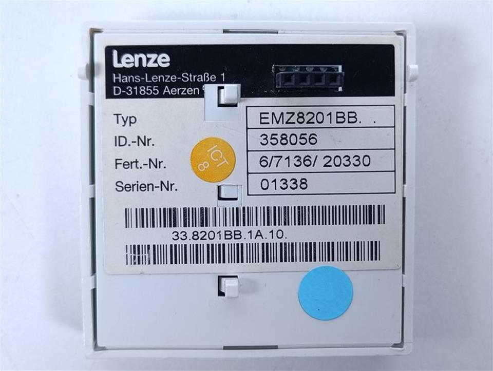 Lenze Moeller Klöckner EMZ8201BB. ID.-Nr. 358056 NEU UNUSED