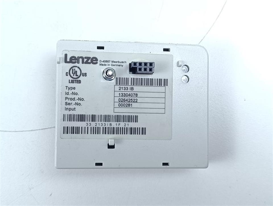 Lenze Profibus DP 2133 IB Id.No.13304078 33.2133IB.1F.21. TOP ZUSTAND