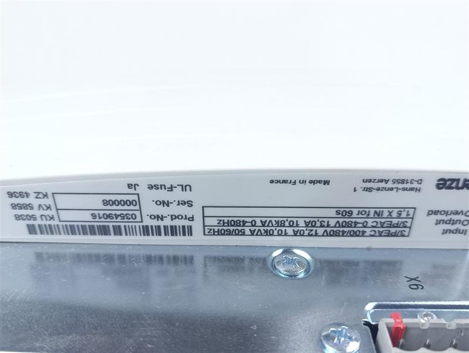 Lenze Servo Drive EVS9325-EK ID.-No,13431410 33.9325KE.8G.90 TESTED TOP ZUSTAND