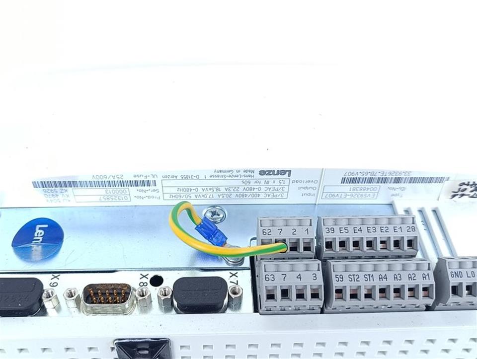 Lenze Vector 9300 EVS9326-ETV907 33.9326TE.7B.65.V907. TESTED & TOP ZUSTAND