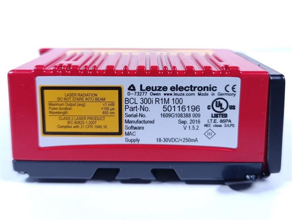 Leuze Electronic BCL 300i R1M 100 Part-No. 50116196 UNUSED & OVP