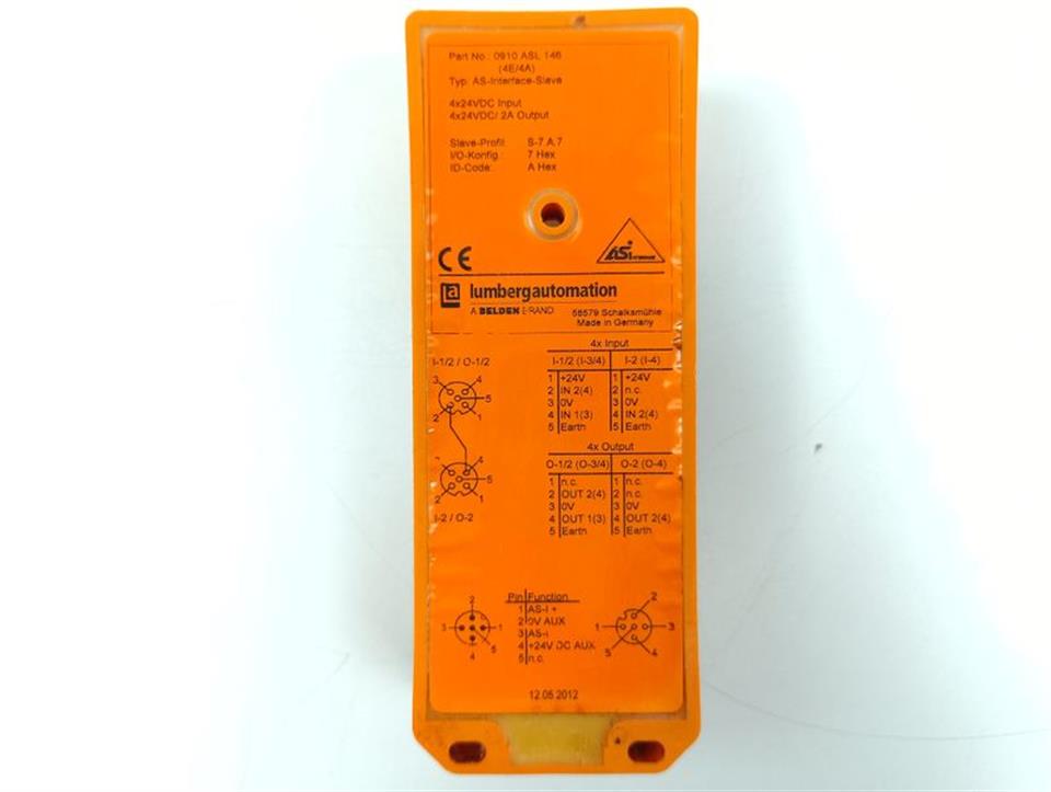 Lumberg AS-Interface-Slave 0910 ASL 146 TOP ZUSTAND