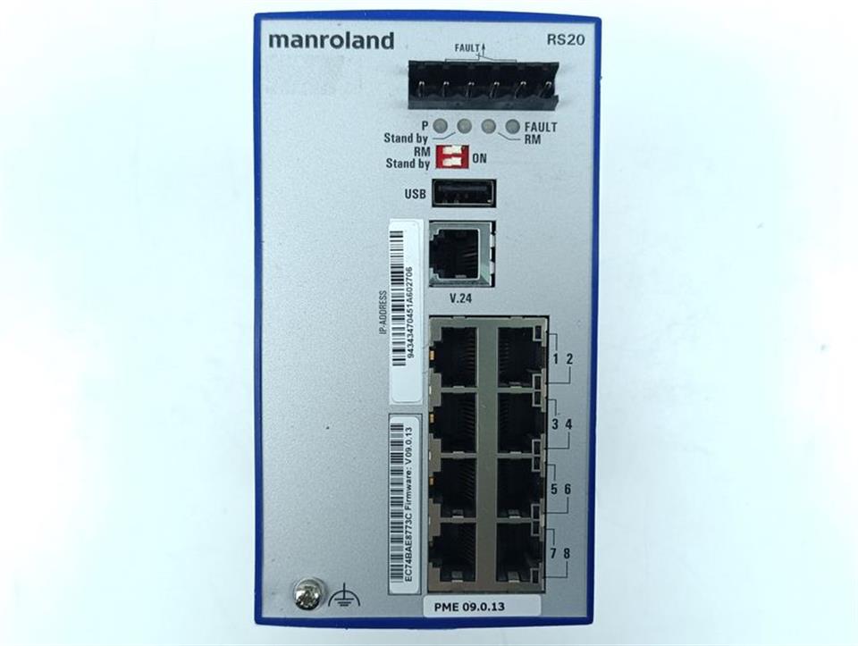 manroland RS20-0800T1T1SDAEHM09.0.13 Firmware: V09.0.13 TESTED & TOP ZUSTAND