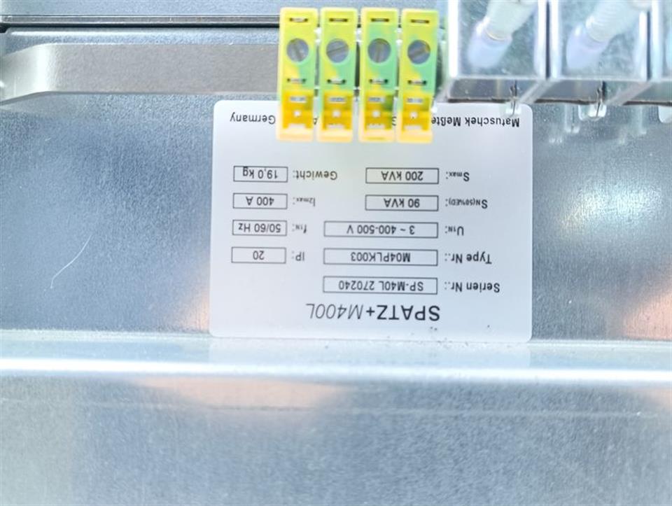 Matuschek Widerstandschweißtechnik SPATZ+M400L M04PLK003 TESTED & TOPZUSTAND