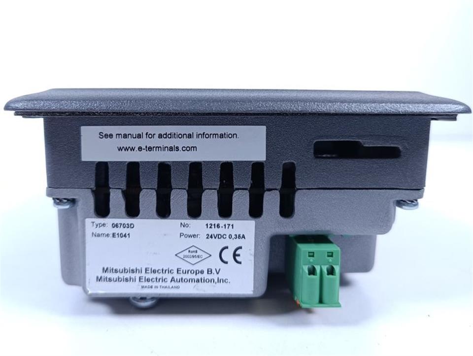 Mitsubishi Electric Automation E1041 Type: 06703D TESTED & NEUWERTIG