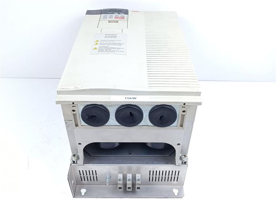 Mitsubishi FR-A540-15K-EC Inverter + FFR-A540-50A-SF100 TESTED & GEBRAUCHT GUT