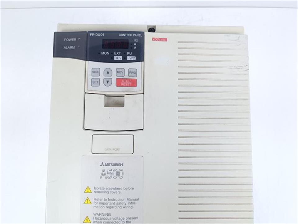 Mitsubishi FR-A540-15K-EC Inverter + FFR-A540-50A-SF100 TESTED & GEBRAUCHT GUT