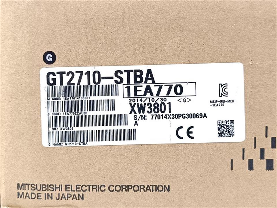 Mitsubishi GOT2000 GT2710-STBA Graphic Operation Terminal UNUSED & OVP SEALED