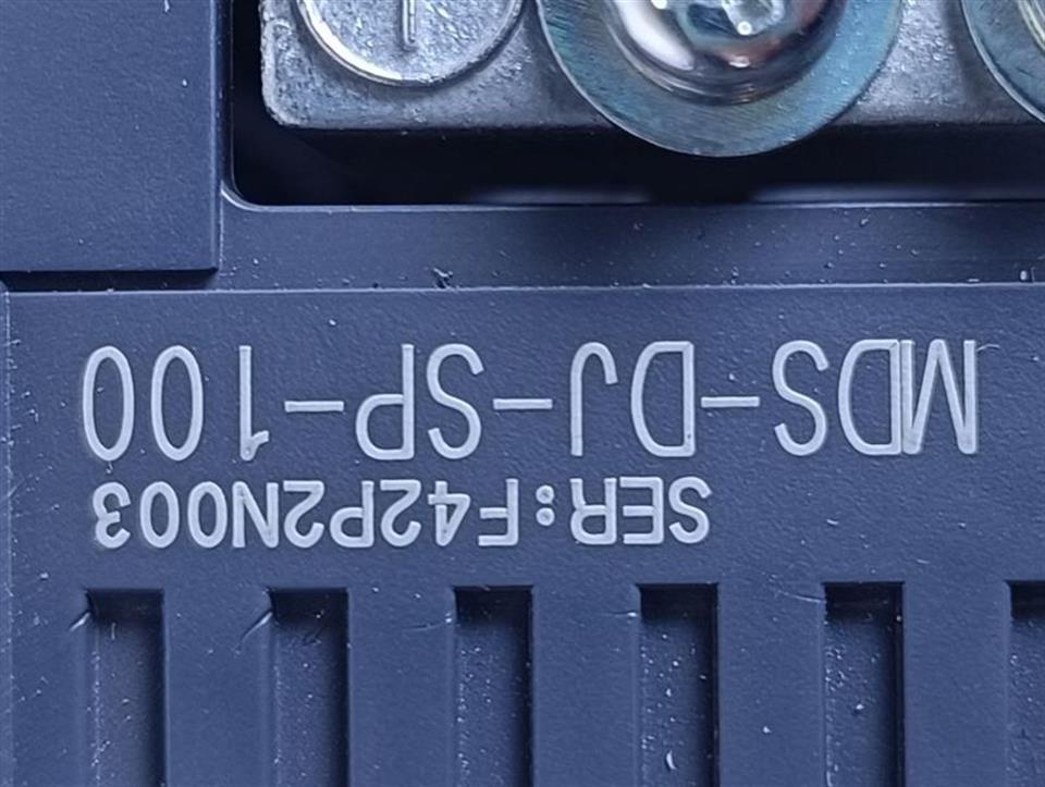 Mitsubishi Servo Drive MDS-DJ-SP-100 TOP ZUSTAND