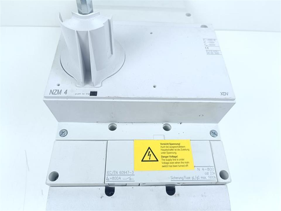 Moeller Eaton  NZM 4 Leistungsschalter N 4-800 + GB14048.3 TESTED TOP ZUSTAND