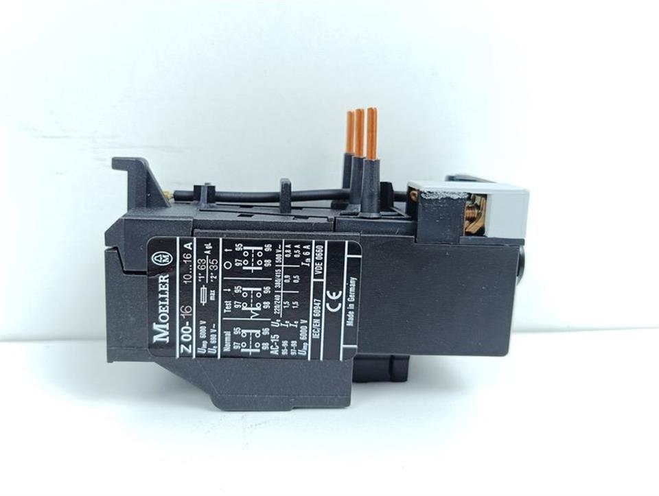 Moeller Z00-16 Motorschutzrelais 10-16A UNUSED & OVP