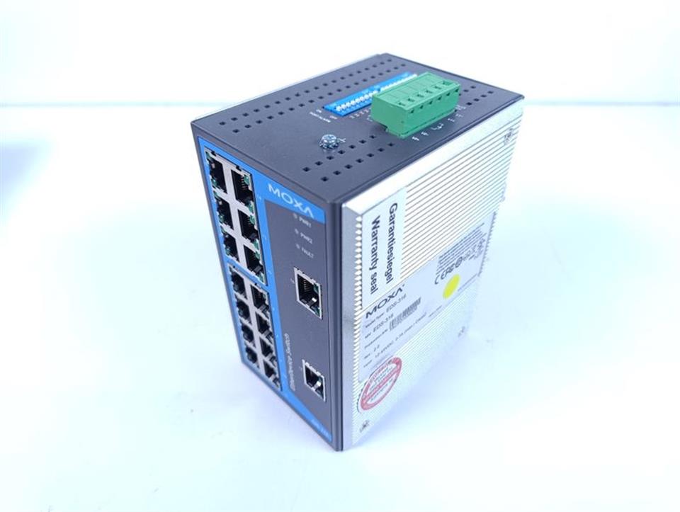 Moxa EDS-316 Rev.: 2.0  TESTED & TOP ZUSTAND