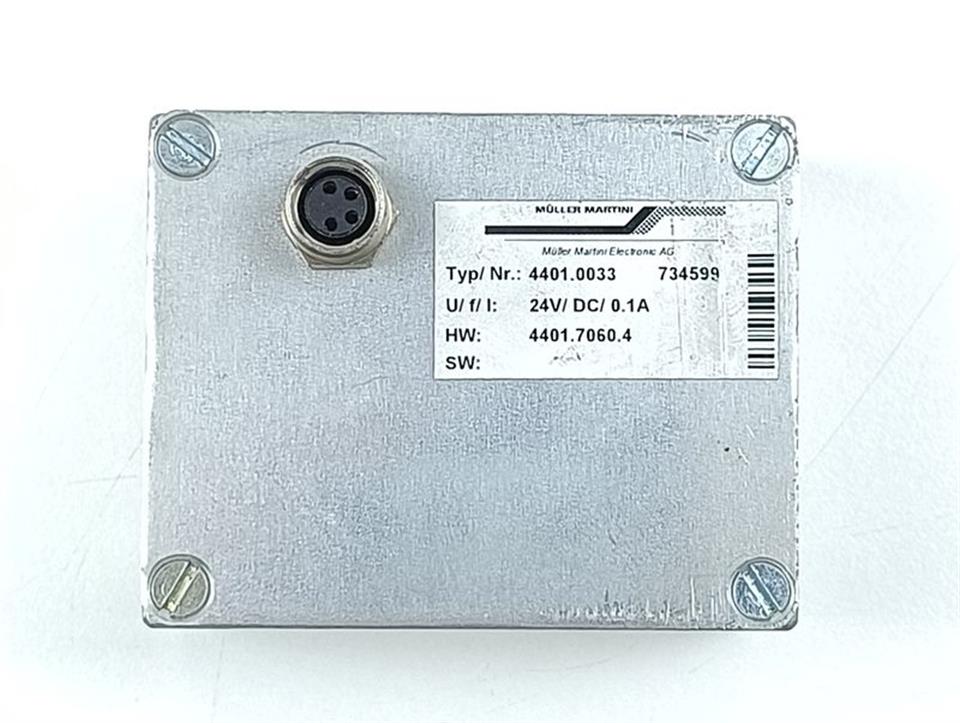 Müller Martini Electronic Sensor 4401.0033 24V DC 0.1A 4401.7060.4 TOP ZUSTAND