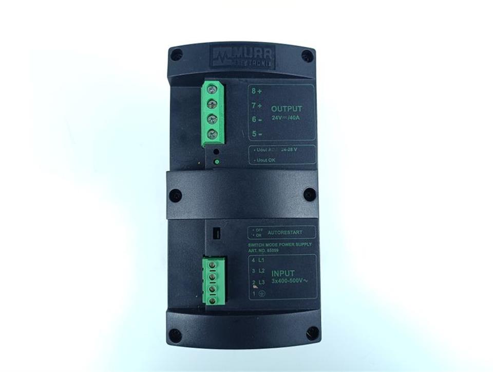 Murr Elektronik MCS40-3x400-500/24 Switch Mode Power Supply 85099 TOP ZUSTAND