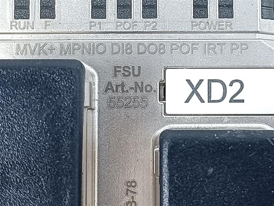 Murr Elektronik MVK + MPNIO DI8 DO8 POF IRT PP Art Nr. 55255 TOP ZUSTAND