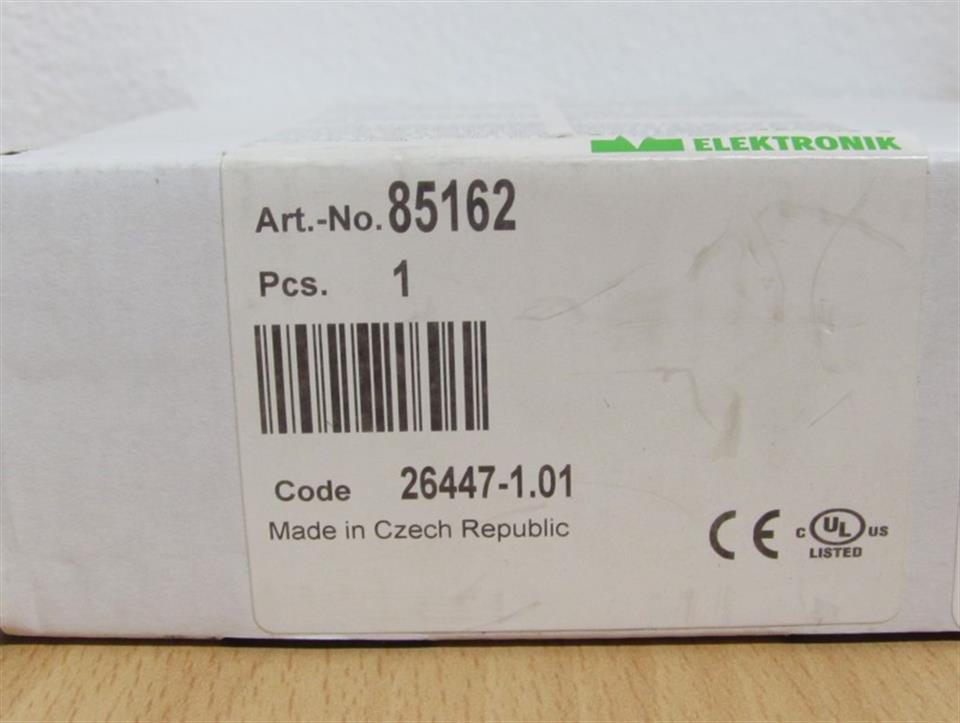 MURR Elektronik Netzteil Art-No. 85162 230V 24VDC 2,5A UNUSED & OVP & SEALED