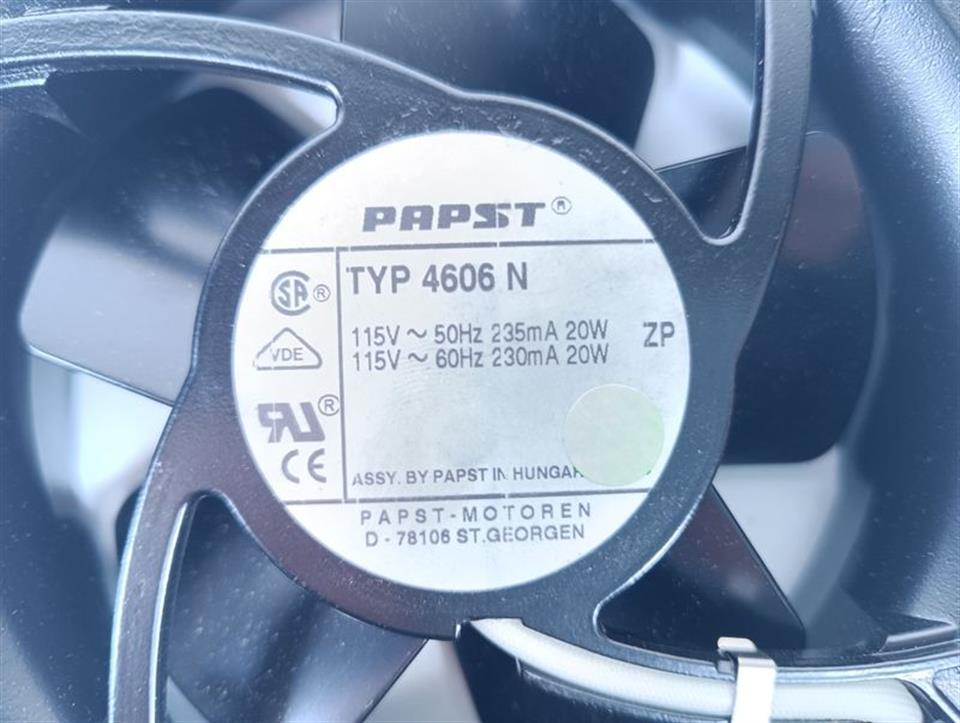 PAPST 4606 N 115V 50/60Hz 20W NEUWERTIG & OVP