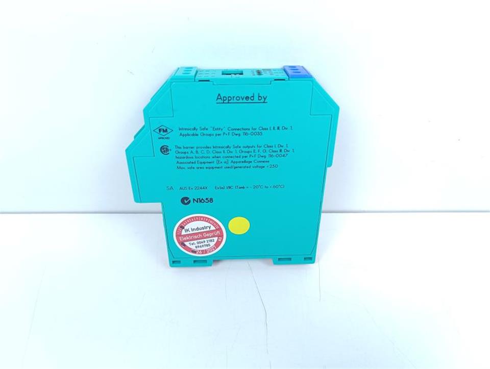 Pepperl+Fuchs K-Serie KFD2-SR2-Ex1.W Schaltverstärker TESTED & TOP ZUSTAND