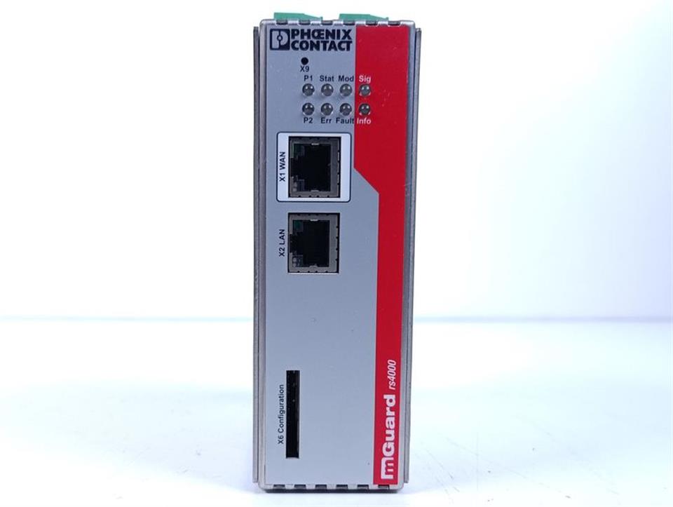 PHOENIX CONTACT FL MGUARD RS4000 TX/TX Ord. No.: 2700634 TESTED & TOP ZUSTAND