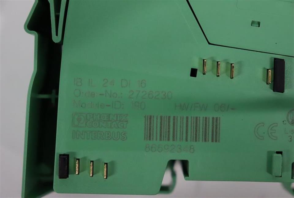 PHOENIX CONTACT IB IL 24 DI 16 -PAC Order-Nr. 2861250  UNUSED & OVP