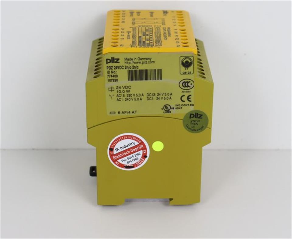 PILZ PDZ 24VDC 2n/o 2n/c Sicherheitsrelais Safety Relay ID No 774400 TOP ZUSTAND
