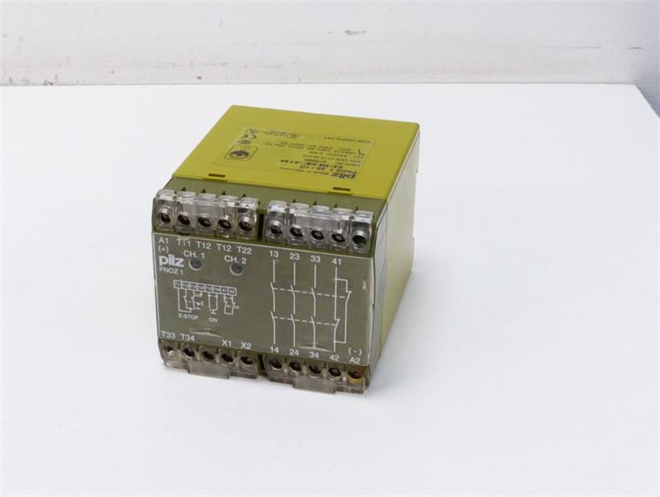 Pilz PNOZ 1 3S / 1Ö ID NO.: 475695 DIN VDE 0110 4kV/3 3,5W TOP ZUSTAND