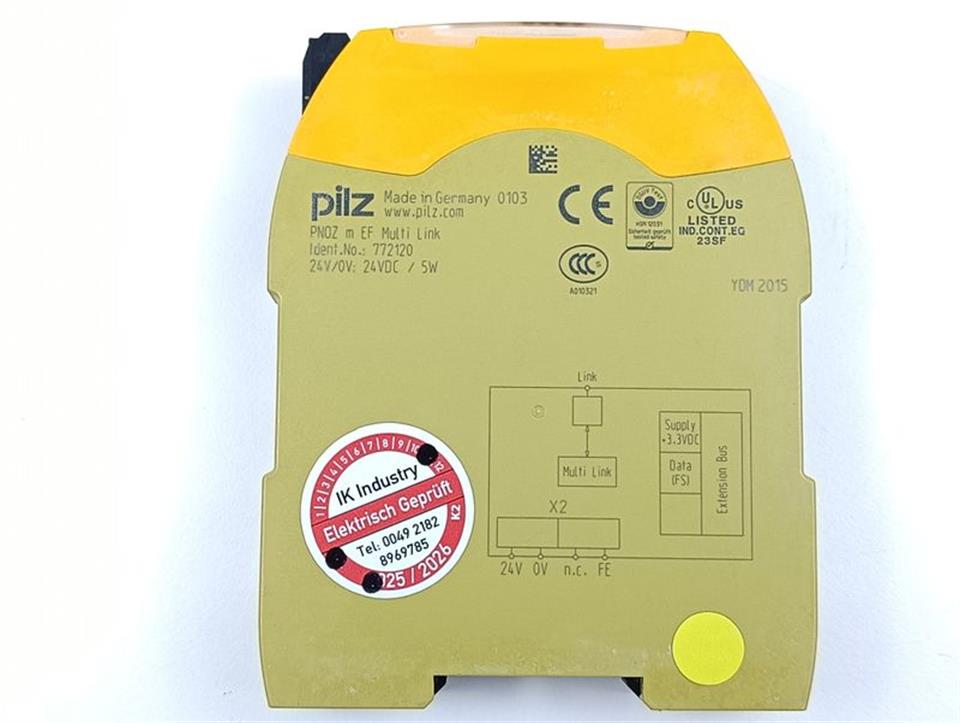 PILZ PNOZ m EF Multi Link  ID.No: 772120 Version 1.0 TOP ZUSTAND & TESTED