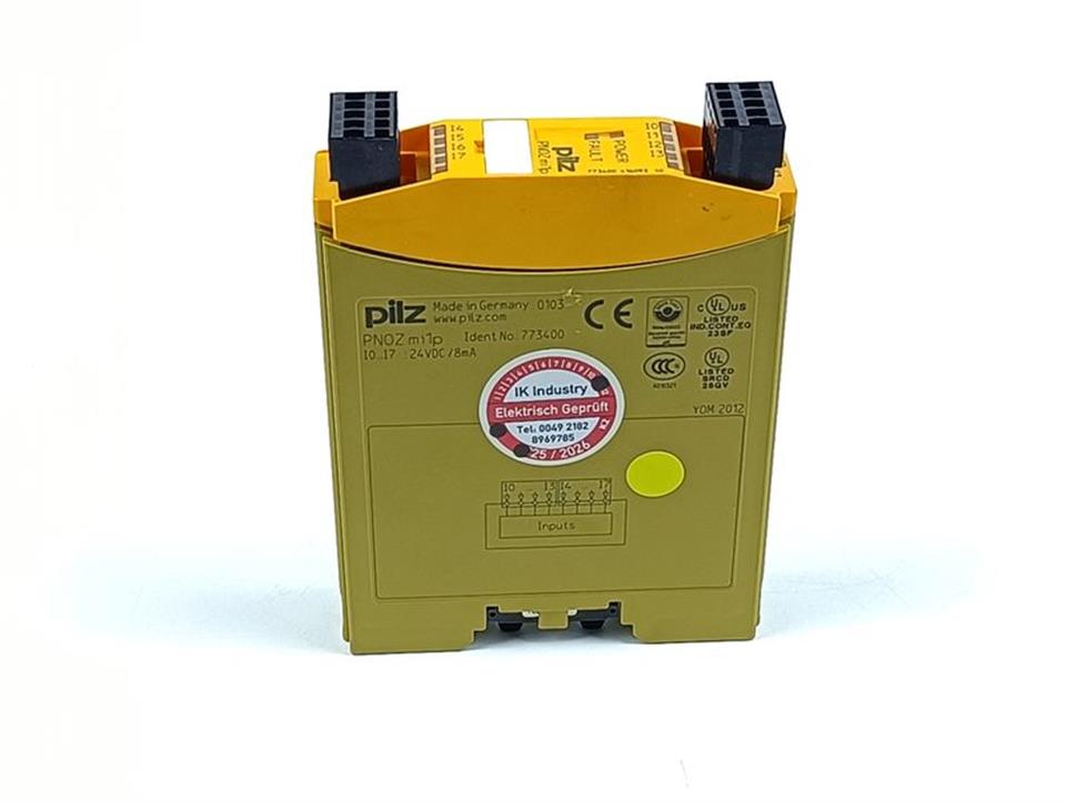 PILZ PNOZ mi1p 24VDC ID No.: 773400 TOP ZUSTAND