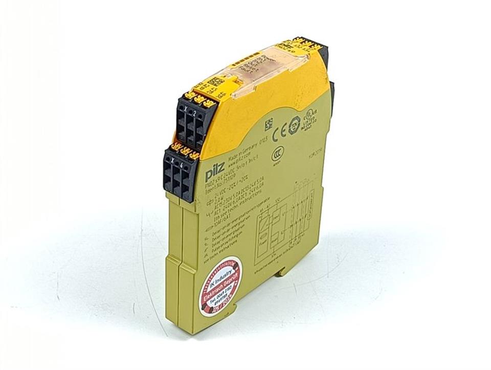 PILZ PNOZ s9 C 24VDC 3/no 1n/c t ID No.: 751109 TESTED & TOPZUSTAND
