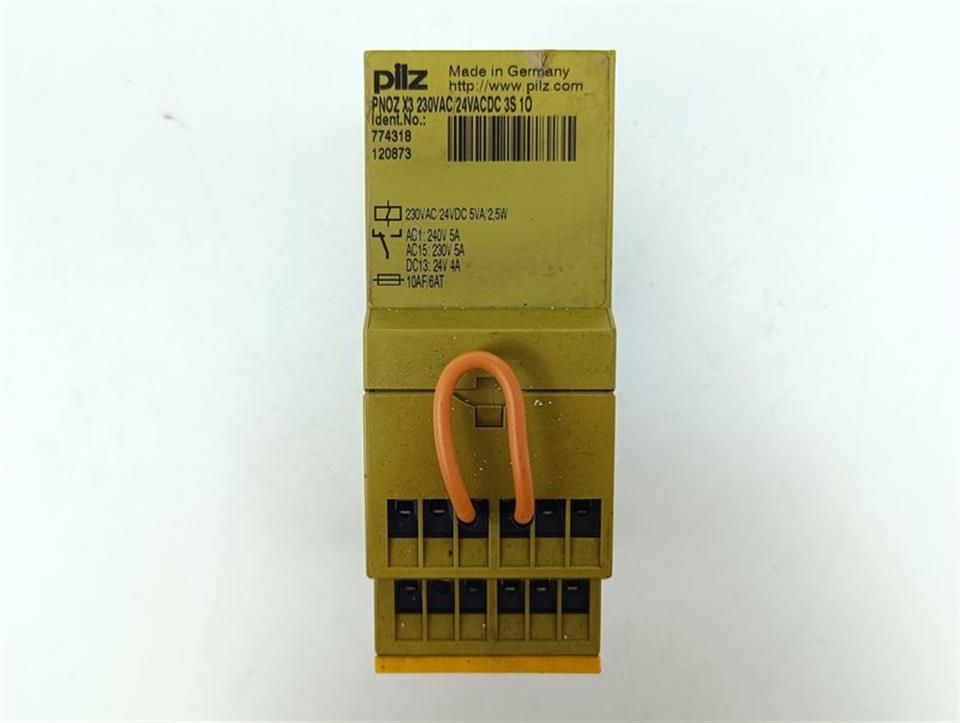 PILZ PNOZ X3 230VAC 24VDC 3S 1O TESTED & TOP ZUSTAND