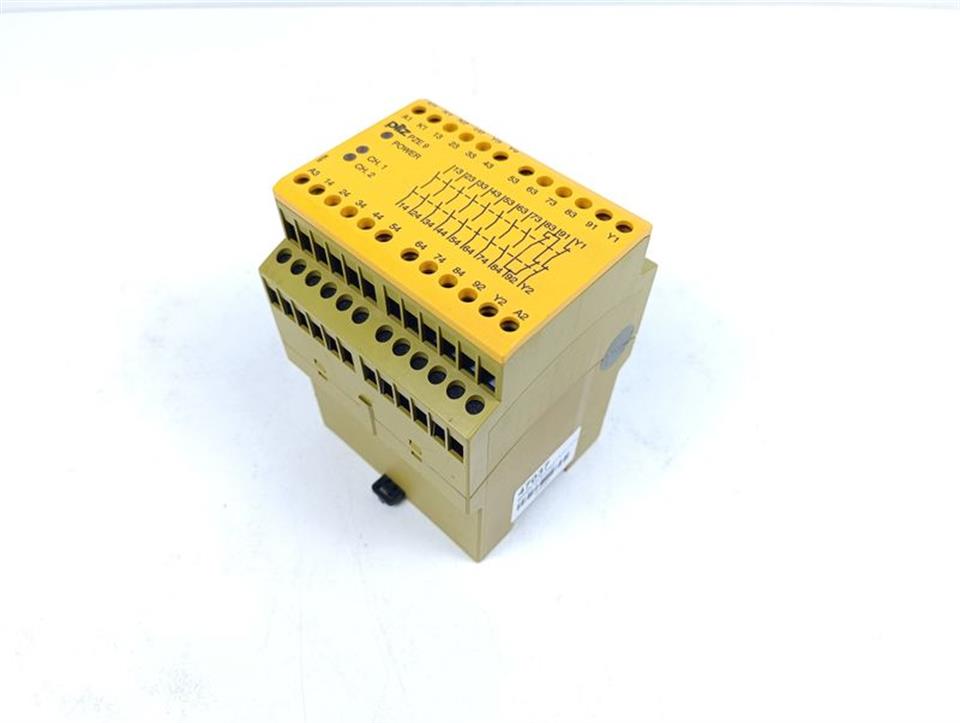 PILZ PZE 9 24VDC 8n/o 1n/c ID No.: 774150 400V 5A TESTED & TOP ZUSTAND
