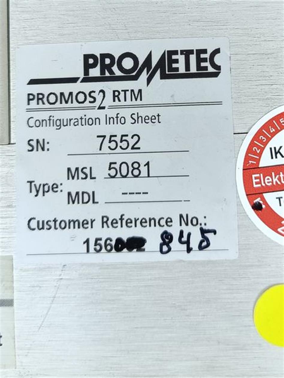 Prometec MSL5081 PROMOS2RTM TESTED & TOP ZUSTAND