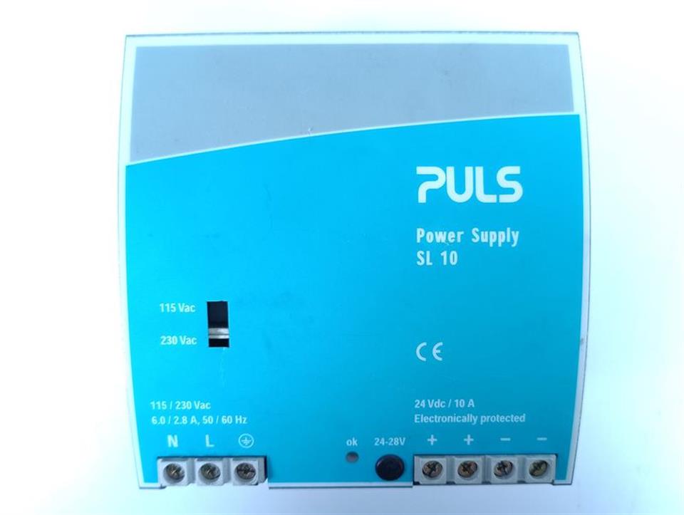 Puls Power Supply Netzteil SL 10 SL10.100 240V DC24V 10A TESTED & TOP ZUSTAND