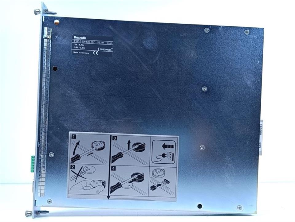 Rexroth 0 608 830 237 SE311 5V-1,7A 24V-2,0A TOP ZUSTAND