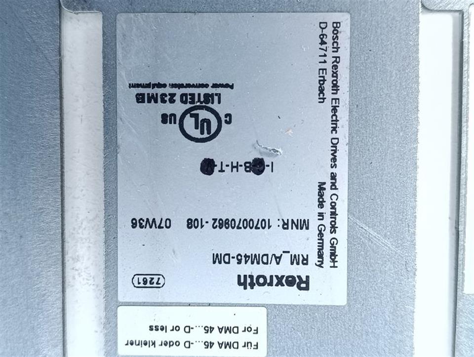 Rexroth 1070075830-108 RM_B/VM**-D + 4x RM_A /DM30-D + RM_A /DM45-DM TOP ZUSTAND