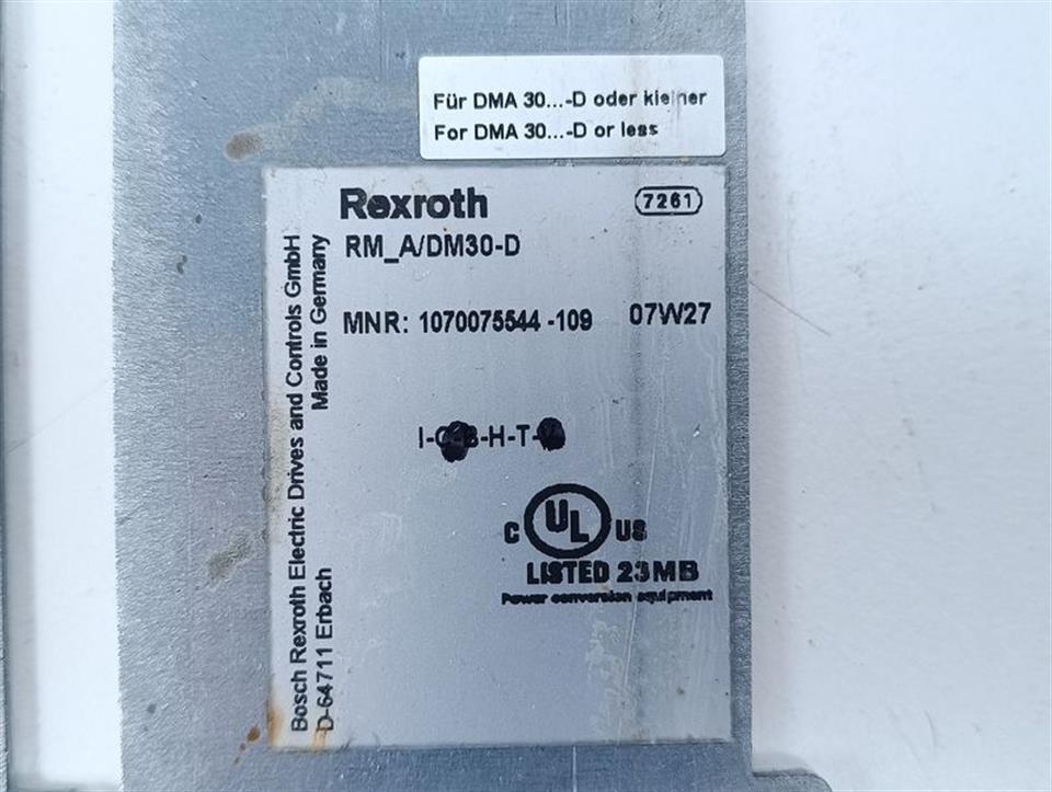 Rexroth 1070075830-108 RM_B/VM**-D + 4x RM_A /DM30-D + RM_A /DM45-DM TOP ZUSTAND